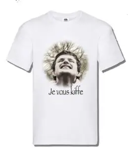 T-Shirt « Je vous kiffe »