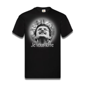T-Shirt « Je vous kiffe » Noir